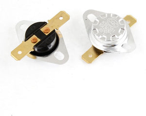 2 Pcs 95 Celsius Degree KSD301 Plastic Thermostat Temperature Switch NC 250V 10A