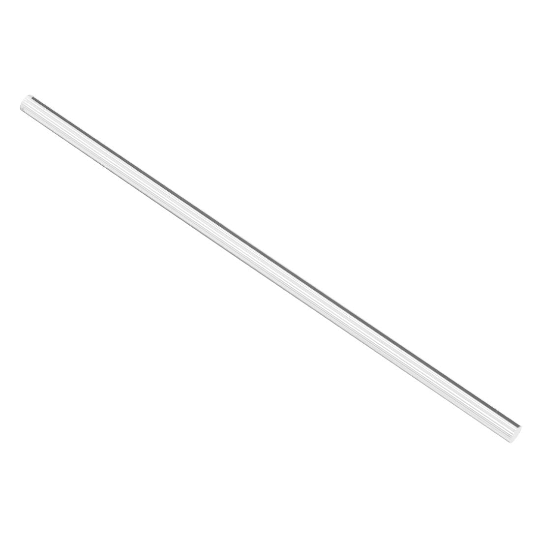 Acrylic Round Rod,5/16 Diameter 10 Inch Length,Straight White Line,Solid Acrylic Round Rod,PMMA Bar