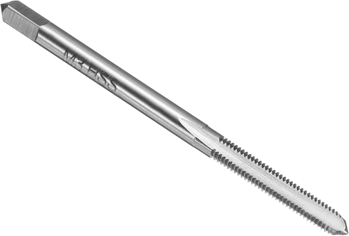 Hand Bottom Tap M3 x 0.5 H2 Metric Thread Bottoming Style Threading Taps High Speed Steel HSS6542 Straight Flutes Screw Tapping Tool