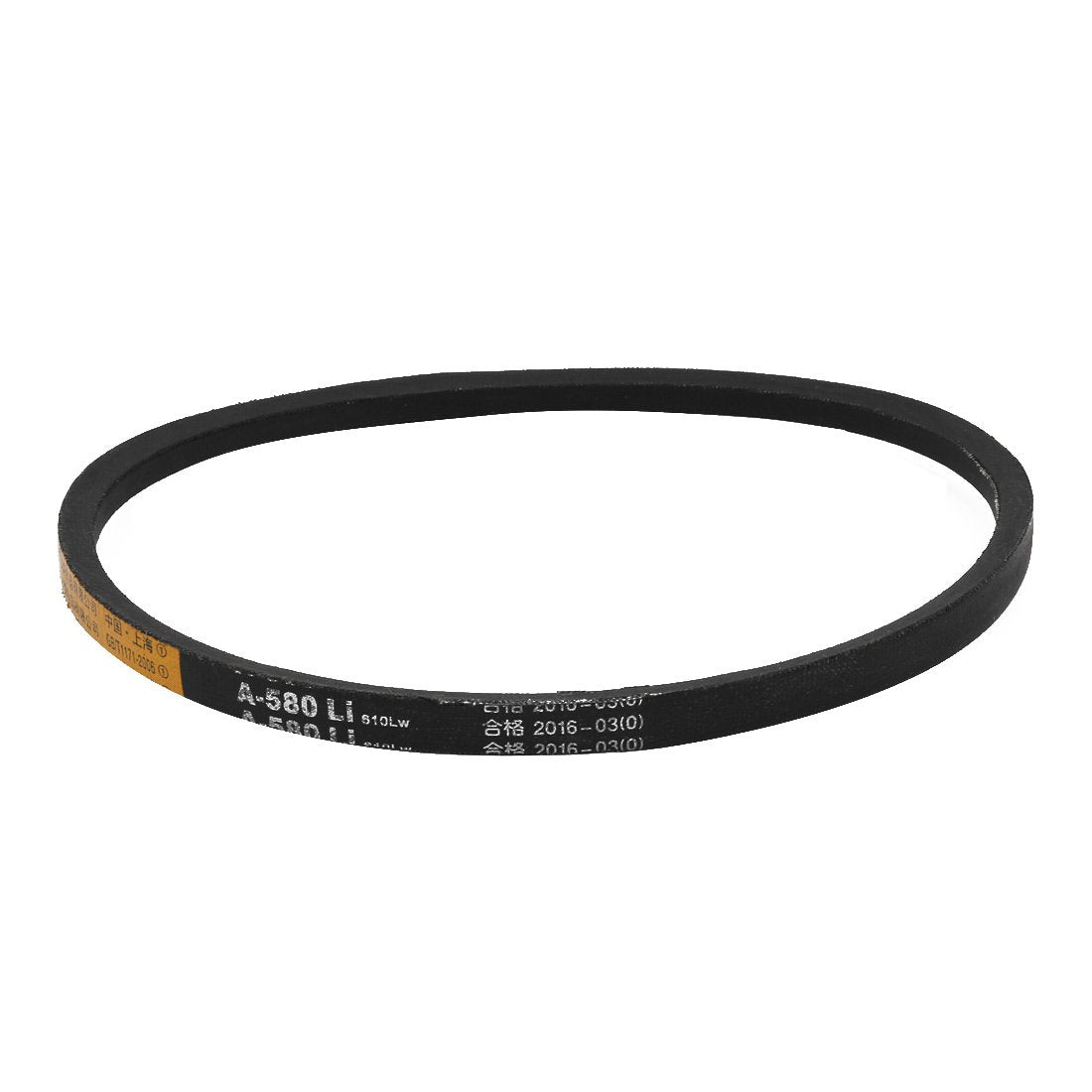 A580 V-Belts 580mm Inner Girth 13mm Top Width 8mm Thickness A-Section Rubber Drive Industrial Transmission Belt