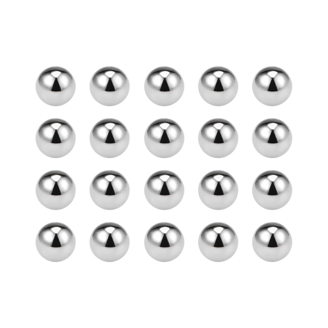Precision Balls 3.5mm Solid Chrome Steel G10 for Ball Bearing Keychain Wheel 50pcs