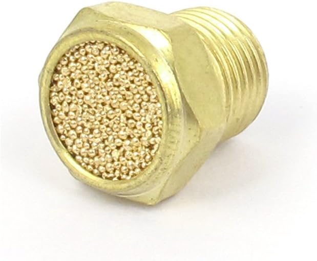 1/8BSP Thread Fitting Pneumatic Air Vent Silencer Muffler