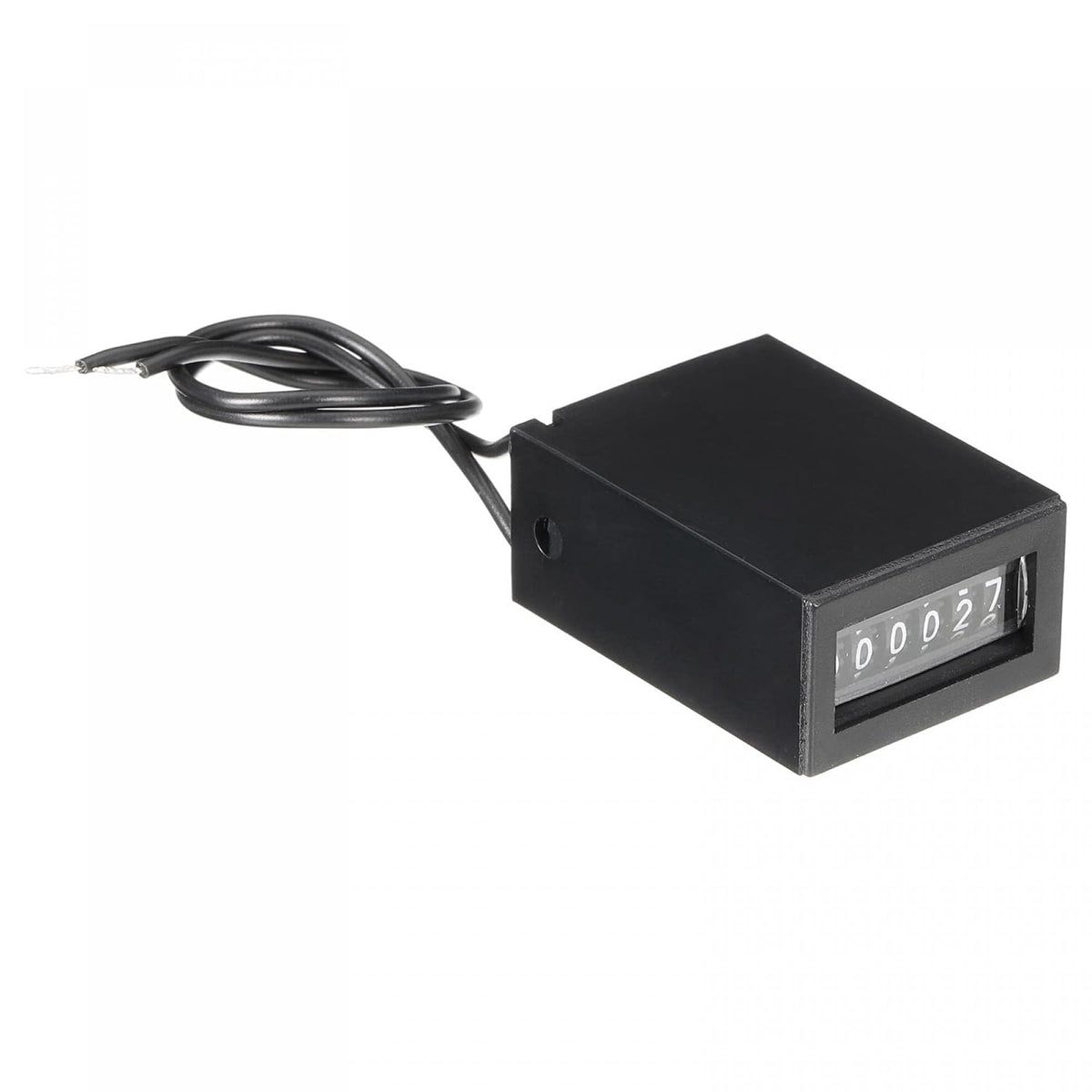 Electromagnetic Counter 6 Digit 0-999999 Counting Range Electronic Pulse Counter Digital Counter Totalizer Electromagnetic Pulse Counter DC7-24V
