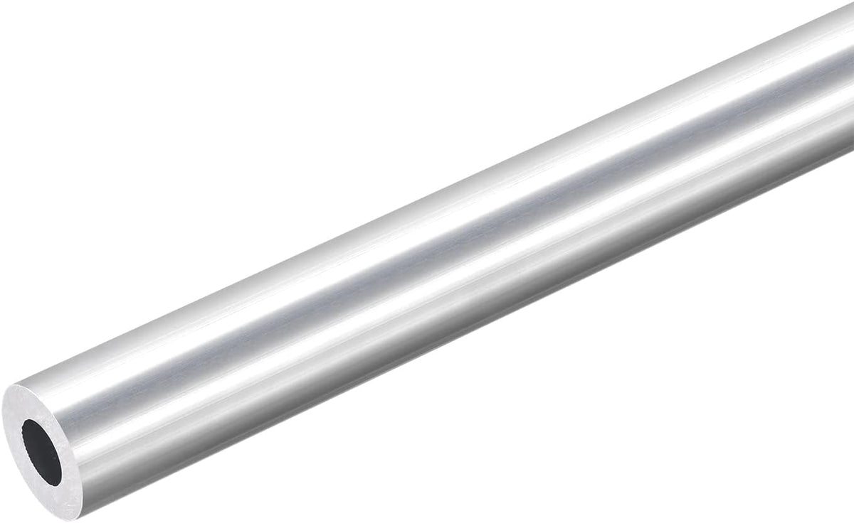 6063 Aluminum Round Tube 20mm OD 10mm Inner Dia 200mm Length Pipe Tubing