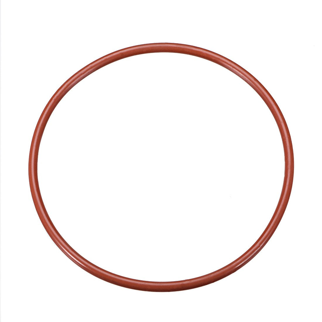 Silicone O-Ring, 105mm OD, 98mm ID, 3.5mm Width, VMQ Seal Rings Gasket, Red