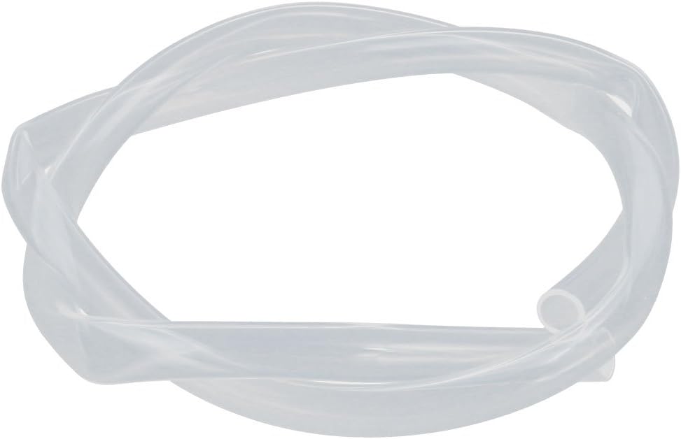 11mm x 14mm High Temp Resistant Silicone Rubber Tube Hose Pipe Clear 1Meter Long