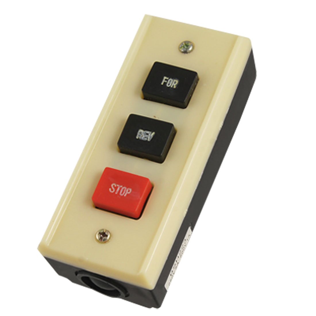 REV Stop Position Momentary Power Pushbutton Switch
