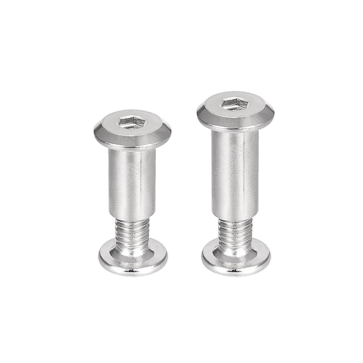 Screw Post Female 8x12mm 8x15mm Binding Bolts Stainless Steel, Total 15 Sets