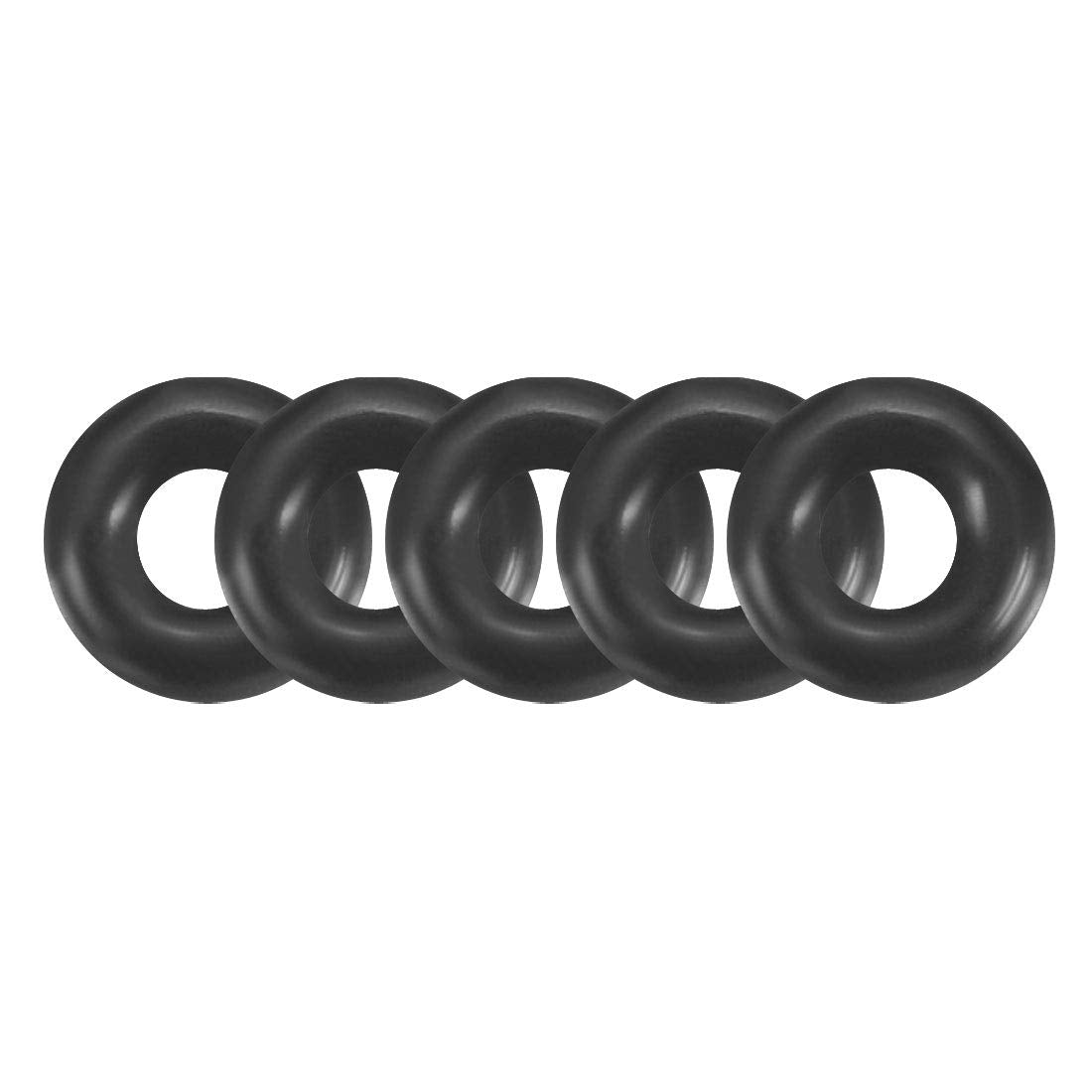 Nitrile Rubber O-Rings 4.2mm OD 1.8mm ID 1.2mm Width, Metric Sealing Gasket, Pack of 100