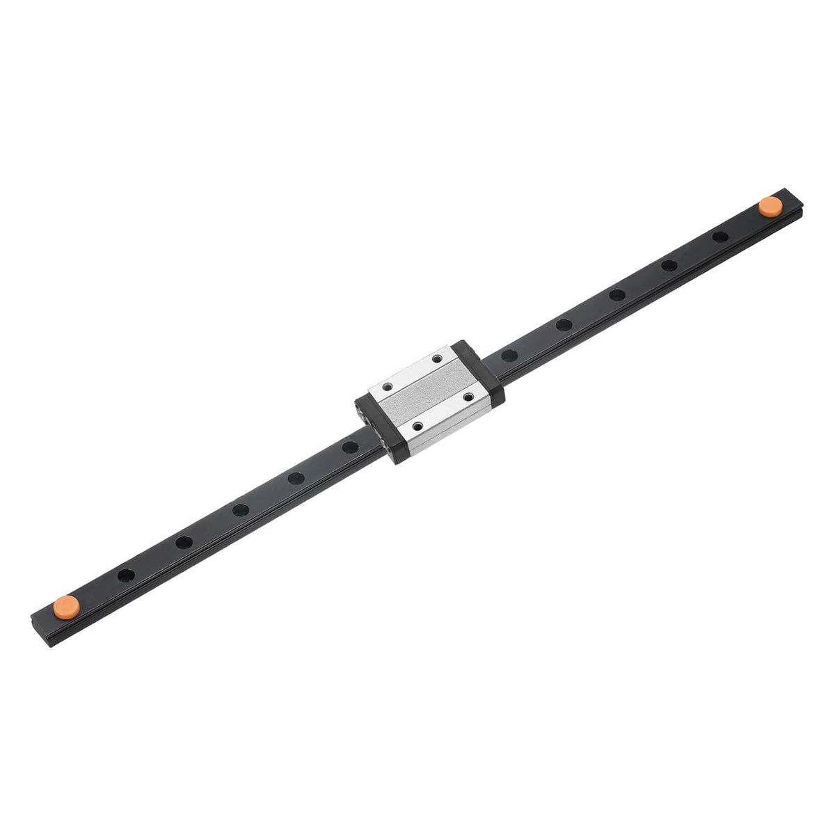 MGN12 350mm Linear Guide Rail with MGN12H Sliding Carriage Block Bearing Steel and Plastic Mini MGN12 Linear Guide for DIY 3D Printers and CNC Machine