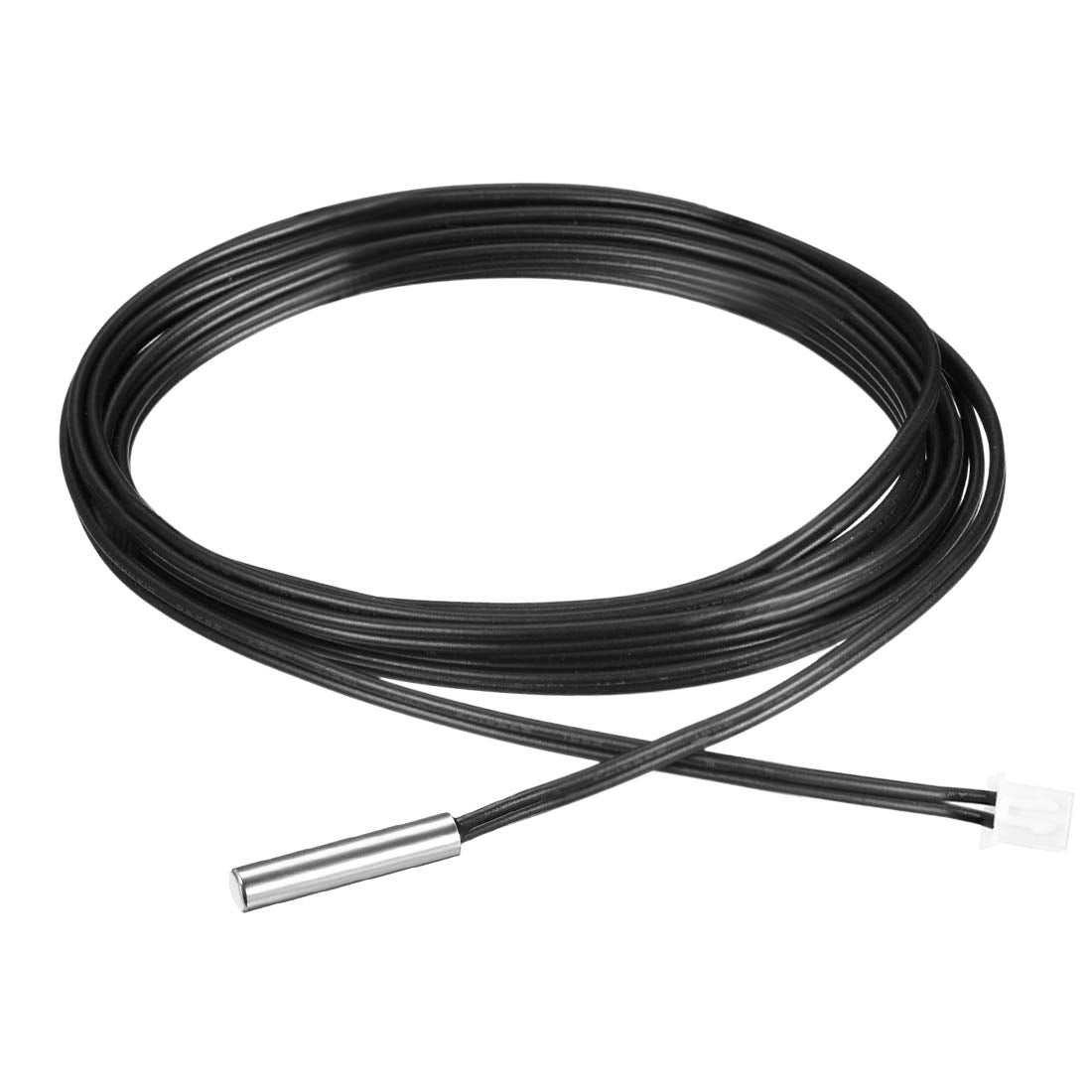 15K NTC Thermistor Probe 78.7 Inch Stainless Steel Sensitive Temperature Temp Sensor for Air Conditioner
