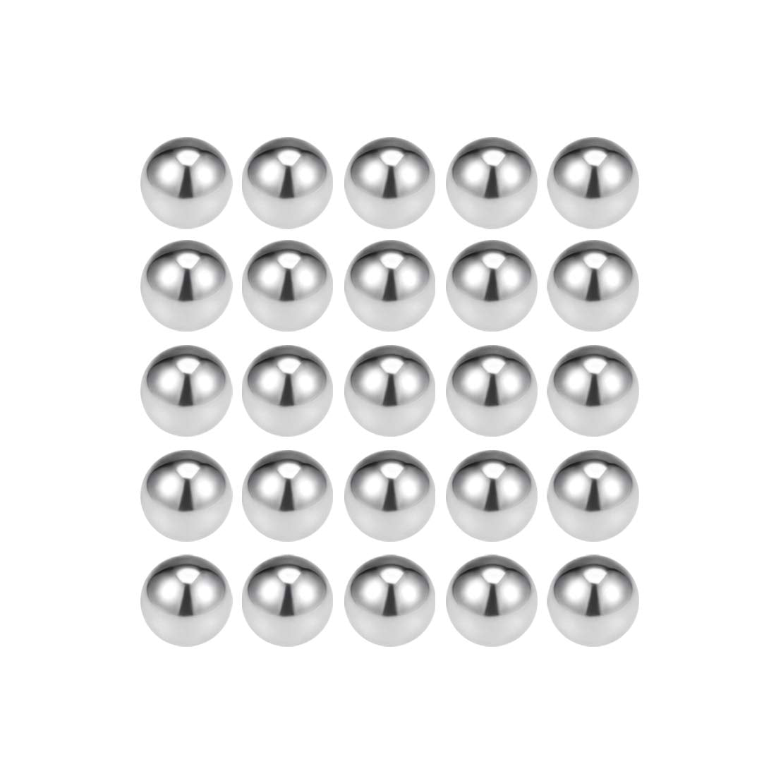 3/8-inch Bearing Balls 304 Stainless Steel G100 Precision Balls 25pcs