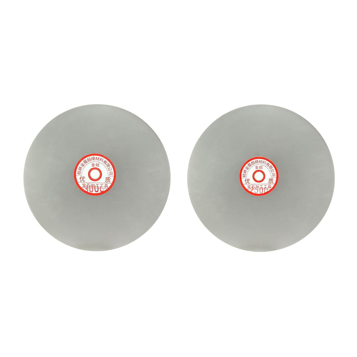 2pcs 200mm 8-inch Grit 2500 3000 Diamond Coated Flat Lap Disk Wheel Grinding Sanding Disc