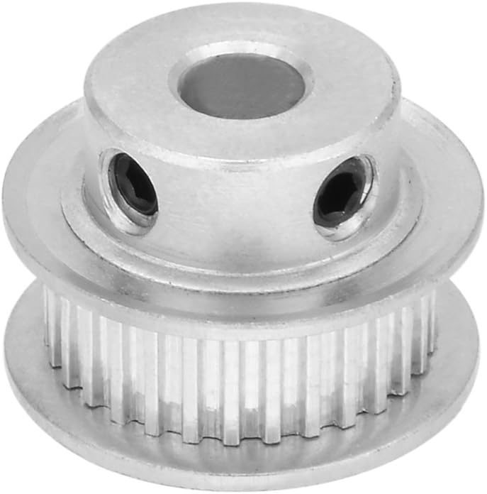 Aluminum 30 Teeth 6mm Bore 2.032mm Pitch Timing Belt Pulley for 6mm Belt