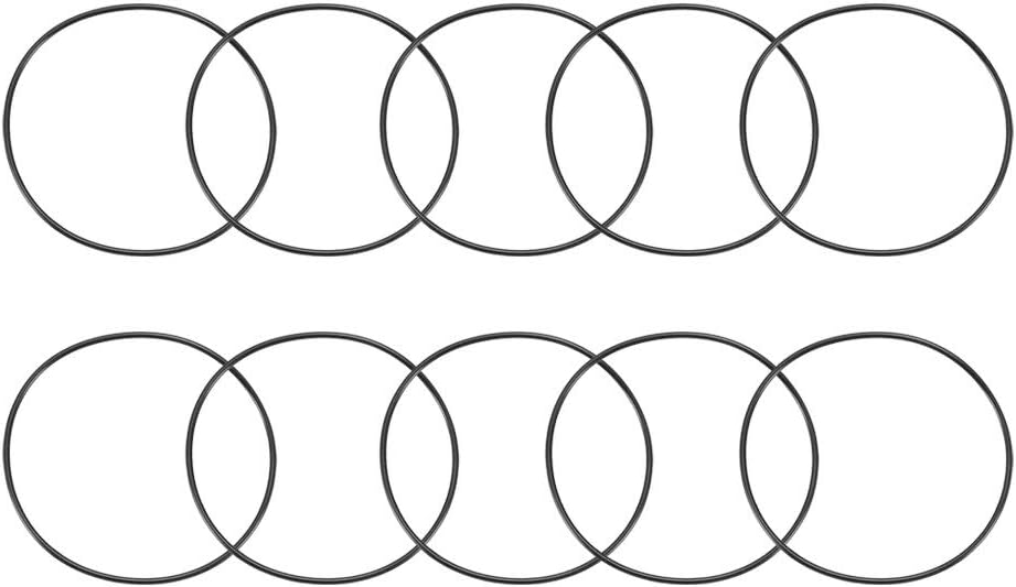 Nitrile Rubber O-Rings 95mm OD 90mm ID 2.5mm Width, Metric Sealing Gasket, Pack of 10