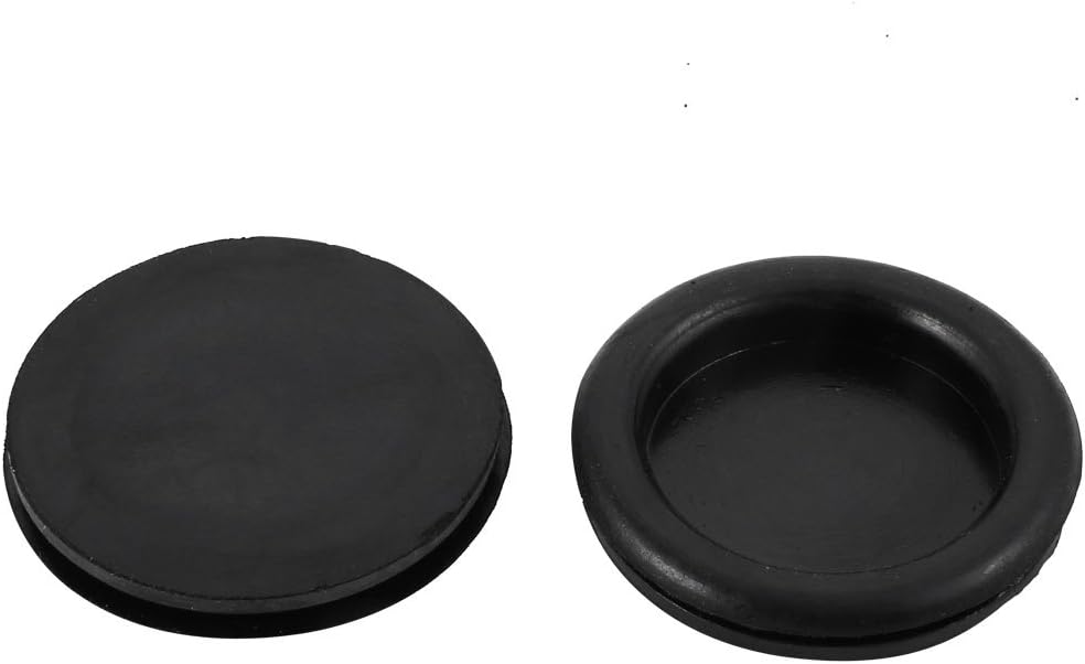 2Pcs 50mm Drill Hole Diameter Electrical Rubber Wire Protection Grommet Gasket