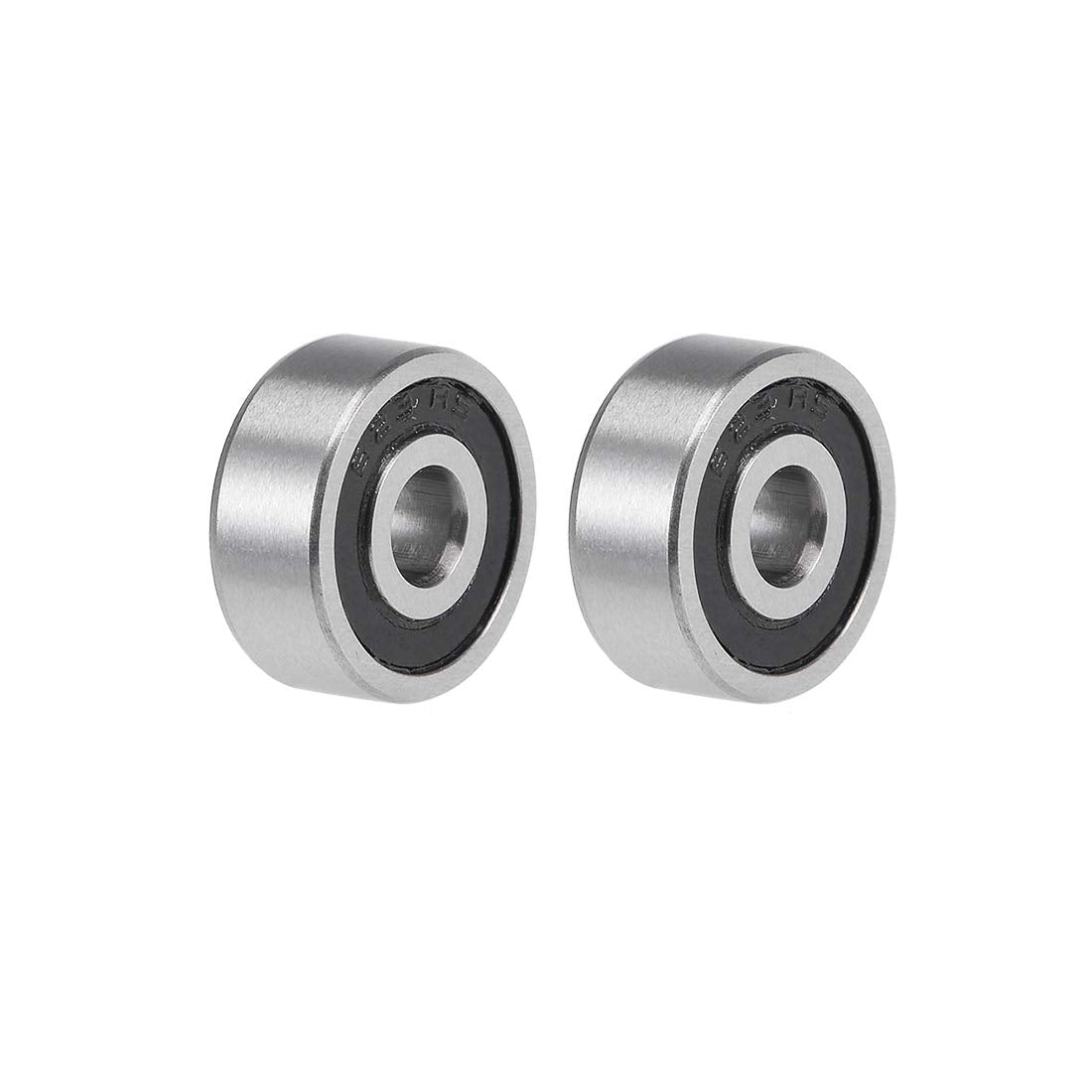 623-2RS Deep Groove Ball Bearings 3mm x 10mm x 4mm Double Sealed Chrome Steel P6(ABEC3) 2pcs