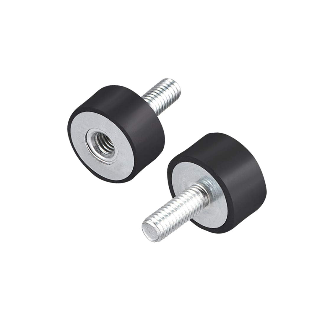 M6 Male Female Rubber Mounts,Vibration Isolators,Shock Absorber 20mm x 10mm 8pcs