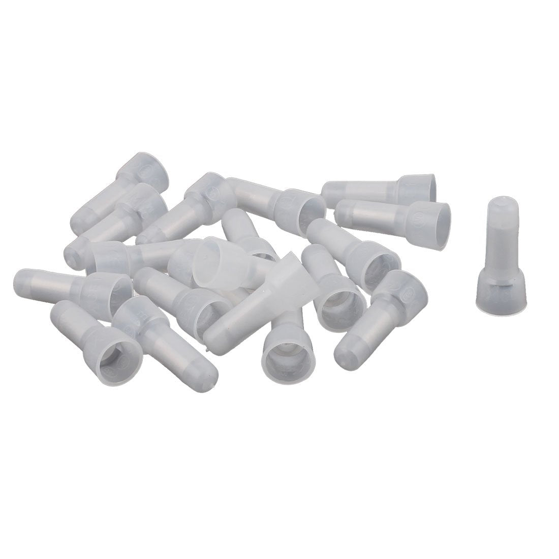 a15070400ux0570 Closed End Crimp Cap 22-18 AWG Gauge Wire Terminal Connector 20 Piece, 0.24" Width, 0.71" Length
