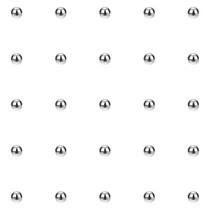 1000Pcs Precision Balls 1.5mm Diameter 304 Stainless Steel Solid G100 Bearing Balls for Ball Bearing, Machinery, Automotive, and DIY