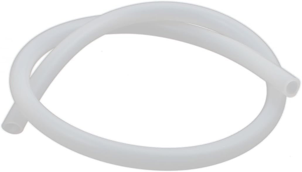 7mm x 10mm High Temperature Resistant Soft Silicone Tube Hose Pipe 50CM Length