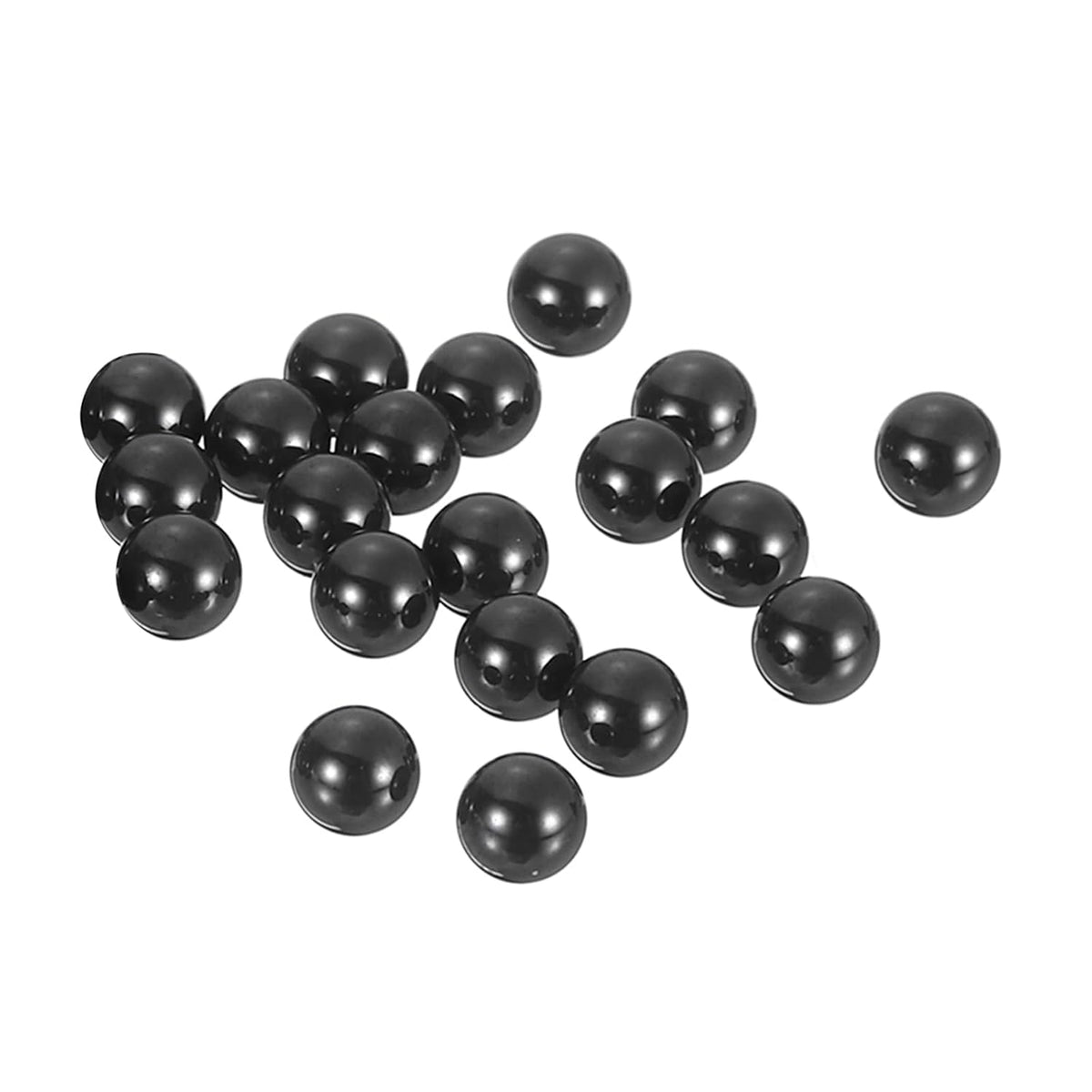 5mm Ceramic Bearing Balls, 20 Pcs Si3N4 Silicon Nitride Ball G10 Precision Balls for Aerospace Automotive Robotics, Black