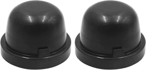 2pcs 70mm Rubber Housing Seal Cap Dustproof Cover for Car LED Install