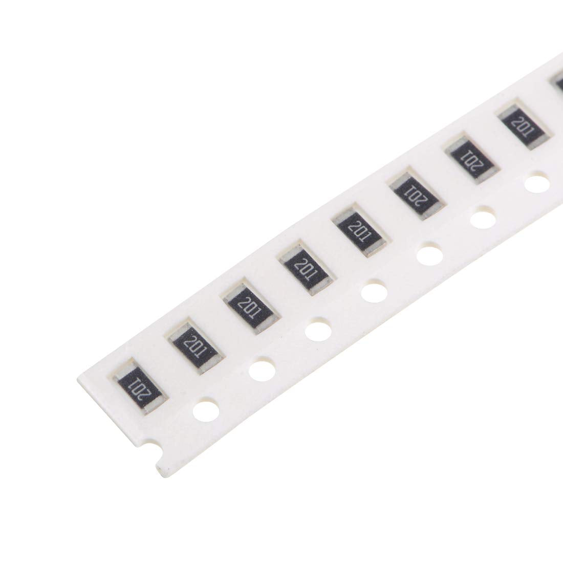 Surface Mounted Devices Chip Resistor, 200 Ohm 1/4W 1206 Fixed Resistors, 5% Tolerance 300pcs