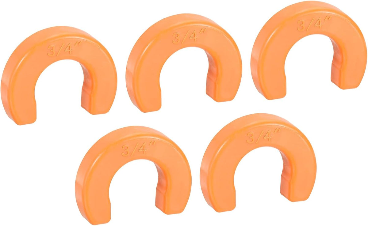 5Pcs 3/4 Inch Disconnect Clip for Easily Removing Push-fit Fitting U-Shaped Clips Fitting Slip Removal Tools for Push to Connect Brass Plumbing Fittings