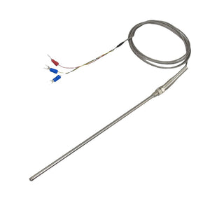 2M Wire Temprature Sensor Thermocouple Probe PT100 200mm x 5mm