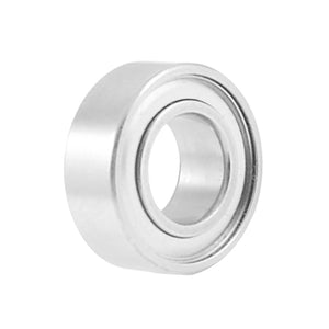 8mm x 4mm x 3mm Metal Double Sealed Ball Bearing Silver Tone
