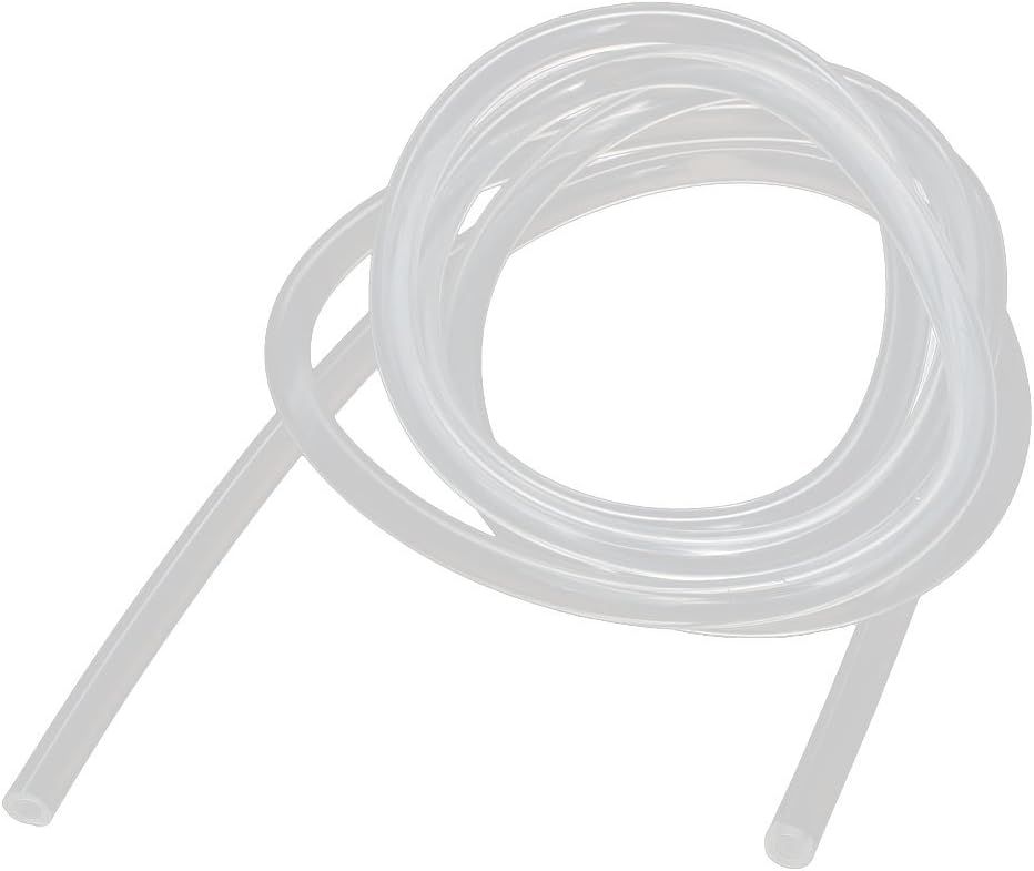 2mm x 4mm Heat Resistant Soft Silicone Tube Hose Pipe 1 Meter Long Clear
