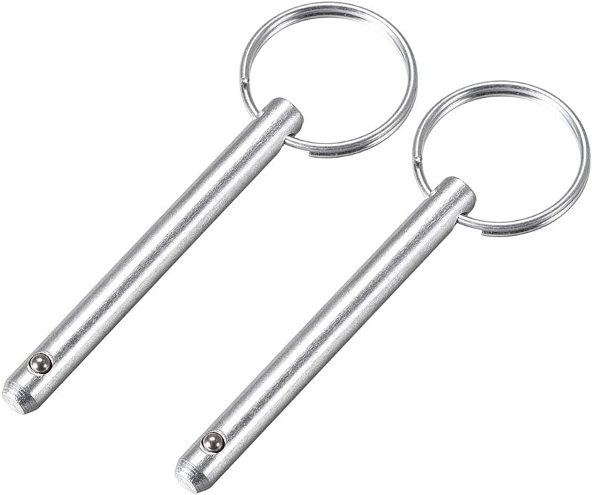 Quick Release Pin 6mmX59mm Marine Hardware for Boat Bimini Top Deck Hinge 2Pcs
