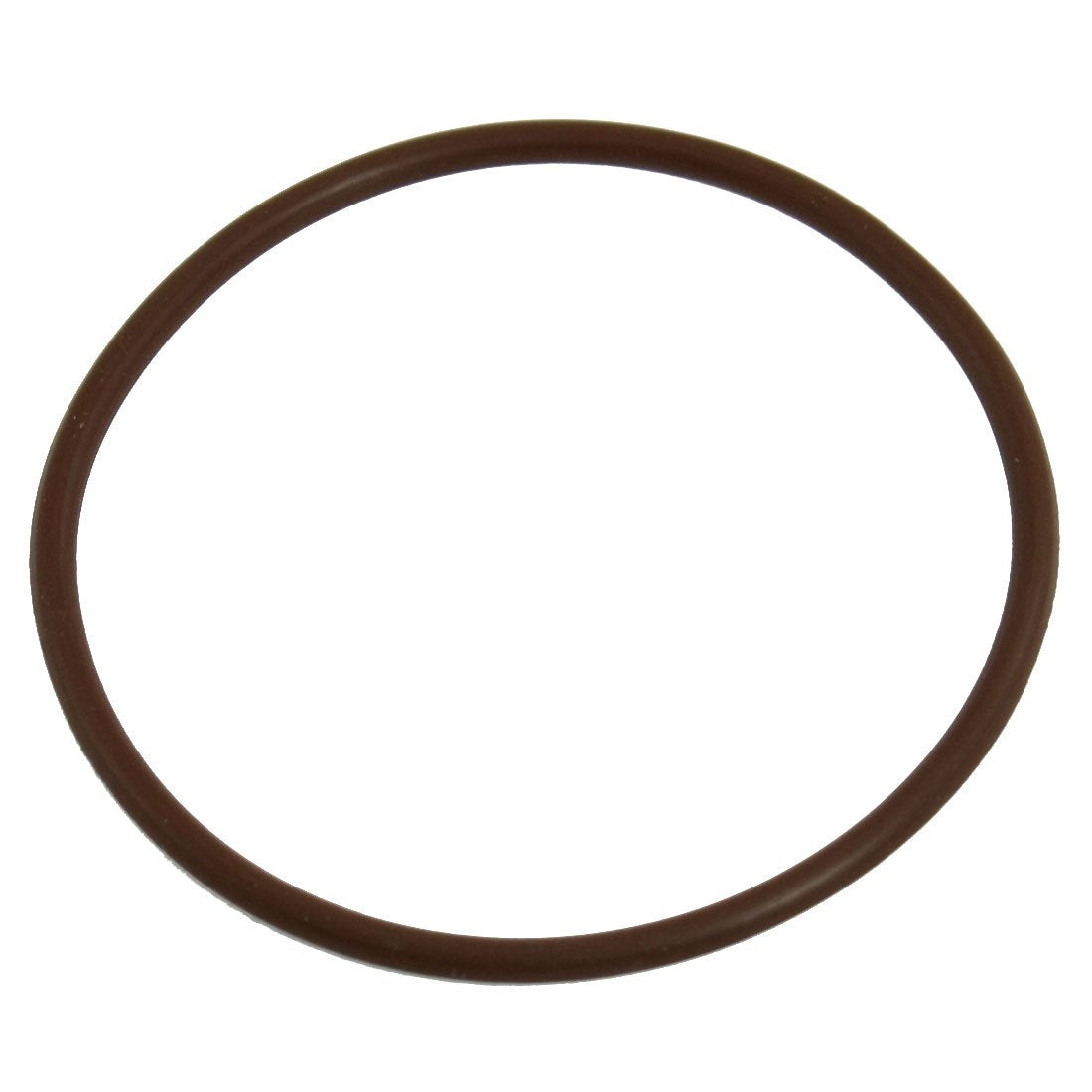 59mm x 65mm x 3mm Coffee Color Fluorine Rubber O Ring Grommet Seal
