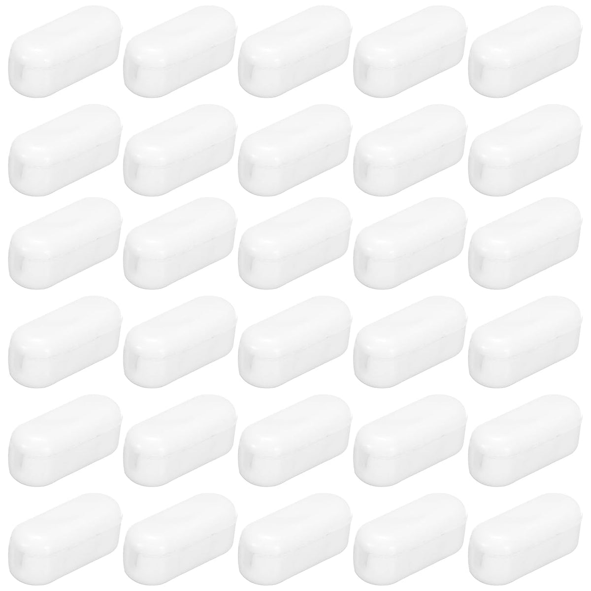 Blind Chain Connector 100Pcs Plastic Bead Ball Chain Cord Connectors for Roman Roller Shades Bead Blinds Curtain Beaded Chain Fit 4.5mm Bead White