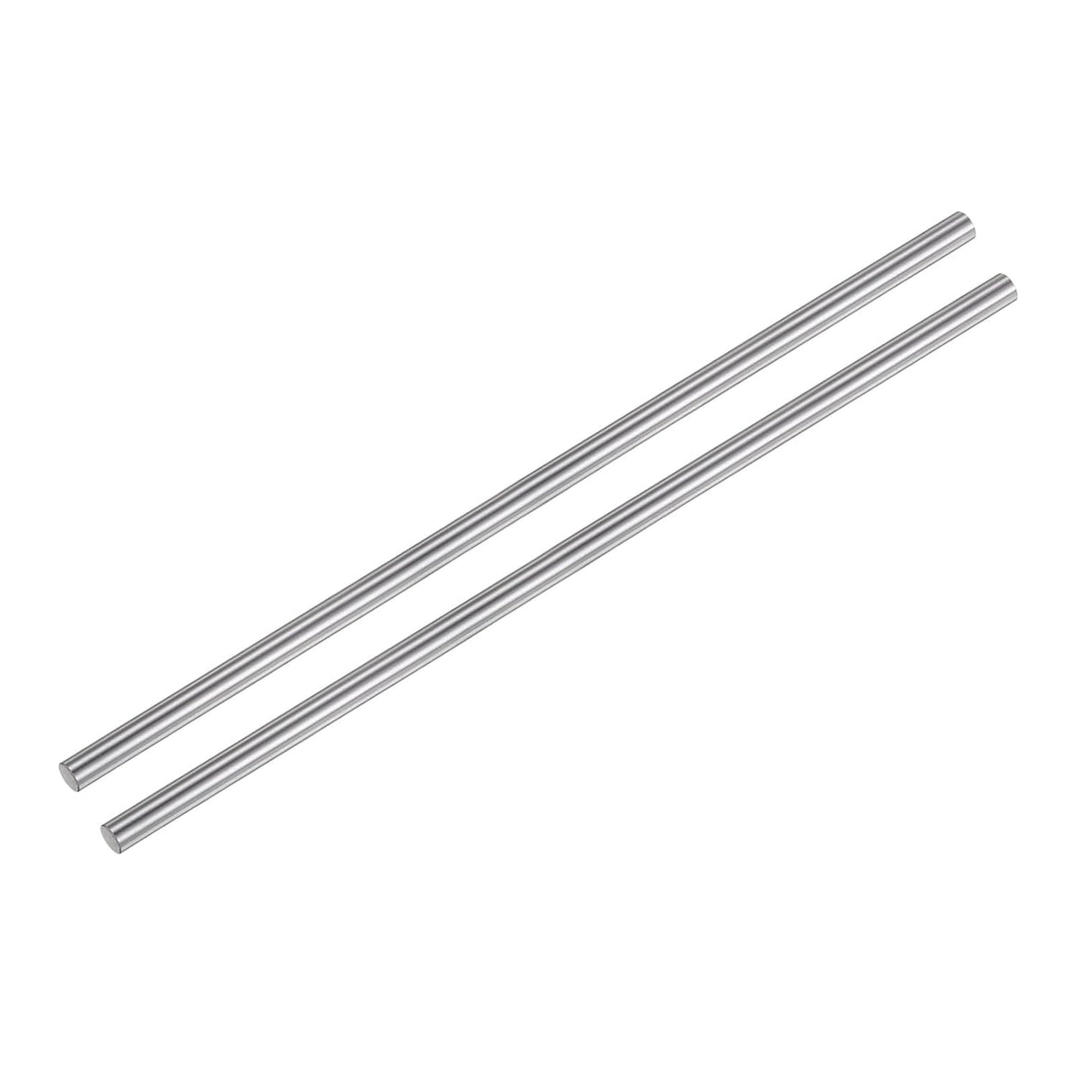 2PCS Linear Motion Rod Shaft Guide 8mm x 380mm (0.315 x 14.96 inches) for 3D Printer and CNC Machine, Metric H8 Tolerance, Rigidity 53-62 HRC,Ra0.35m