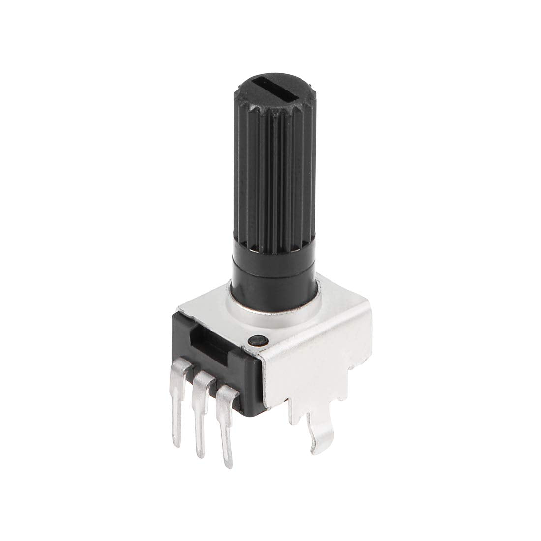 Carbon Film Potentiometer 10K Ohm Variable Resistors Single Turn Rotary Shaft 5pcs