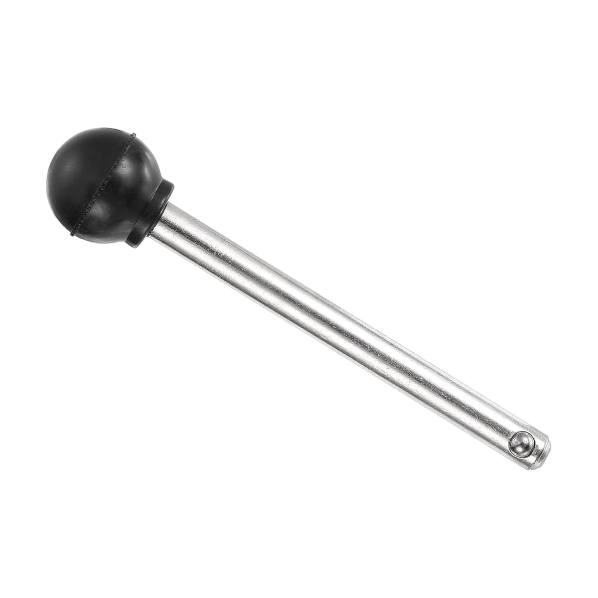 10mmx95mm Quick Release Pins, Detent Pins with Round Knob, Chrome-Plated Carbon Steel Marine Hardware for Marine Mountain Seat, Ship Outfitting, Shipbuilding, Silver