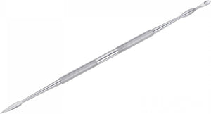 Double Ended Wax Carving Tool, Stainless Steel Spear Point & Smooth Scoop Ceramic Polymer Pottery Hand Tool for Shaping Modeling