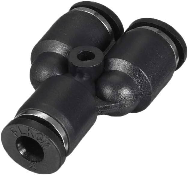 Plastic Connect Splitter Push To Tube Fittings 4 mm or 5/32" OD Push Lock 5pcs