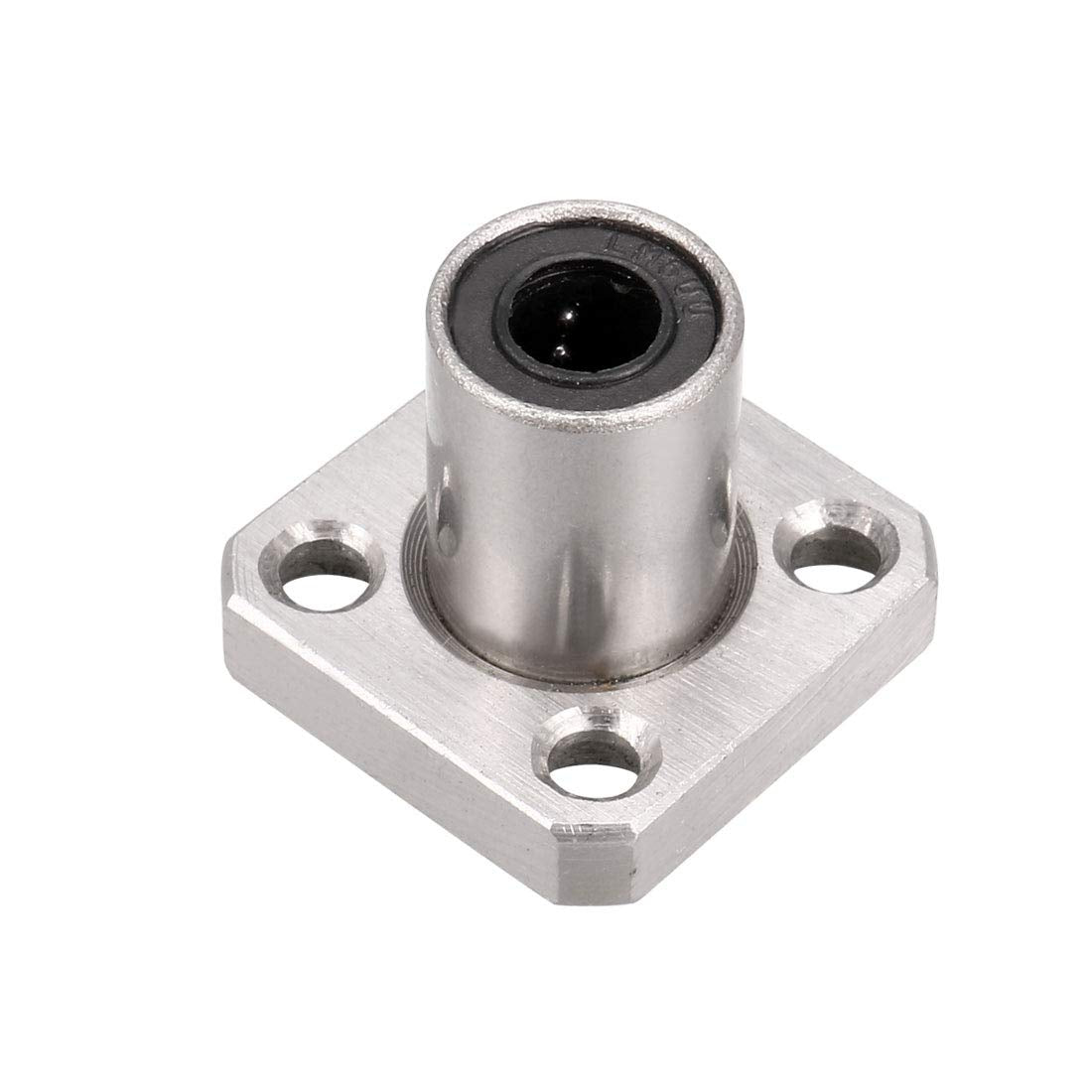 LMK6UU Linear Ball Bearings 6mm Bore 12mm OD 19mm Length Square Flange for CNC Machine 3D Printer