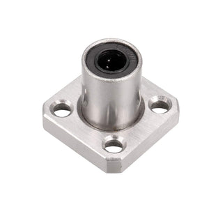 LMK6UU Linear Ball Bearings 6mm Bore 12mm OD 19mm Length Square Flange for CNC Machine 3D Printer