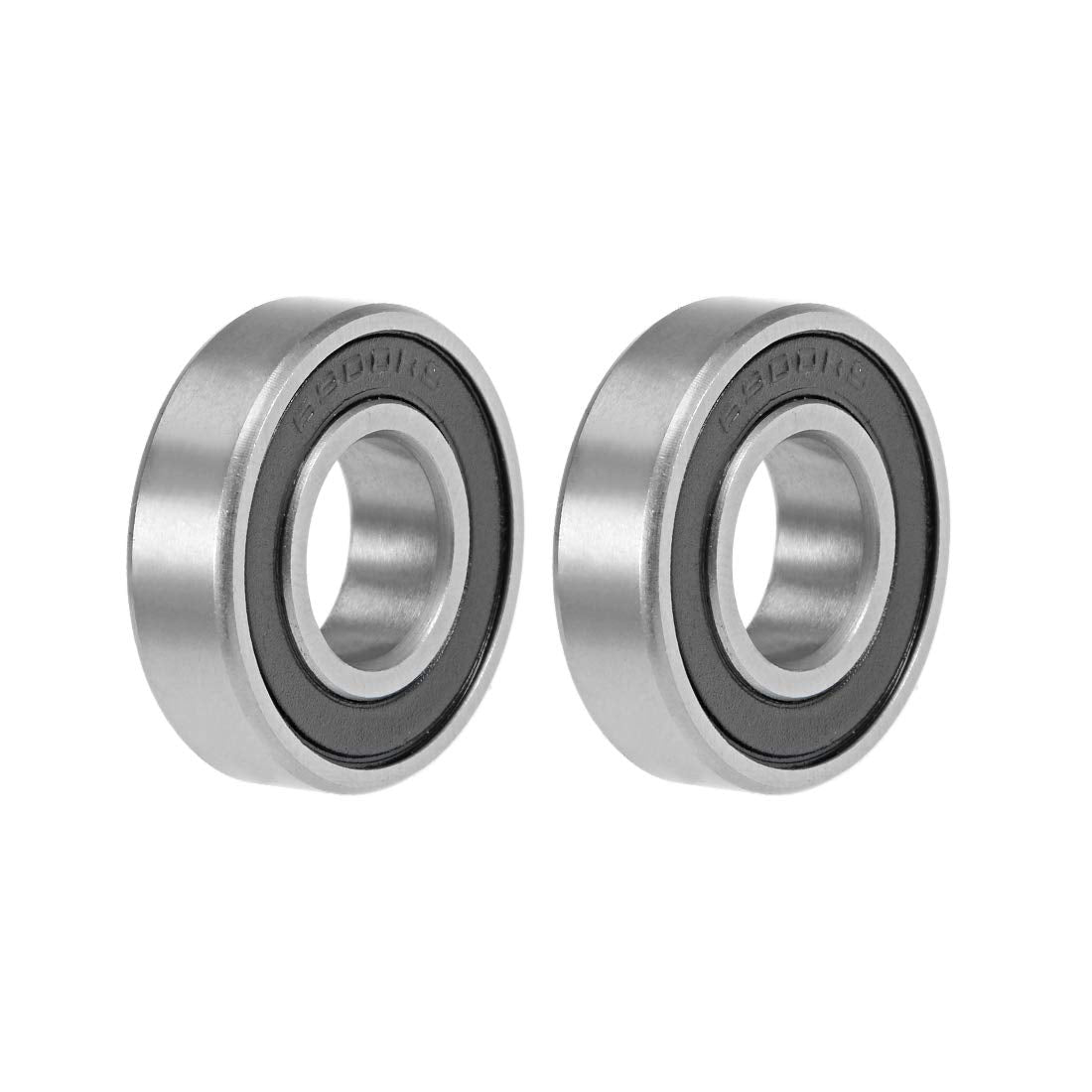 Deep Groove Ball Bearings 10mm x 22mm x 6mm Double Sealed Chrome Steel Z2 2pcs