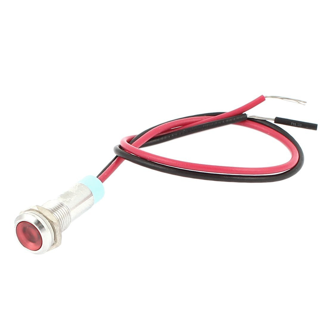 DC 24V 14.5cm Long Cable Red Light Water Heater Indicator Lamp