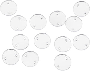Sew on Mirror, 50pcs Acrylic Flat Back Crystal Mirror DIY Mirrored Rhinestones Beads for Jewelry Crafts Costume Dress Bags Shoes, Silver