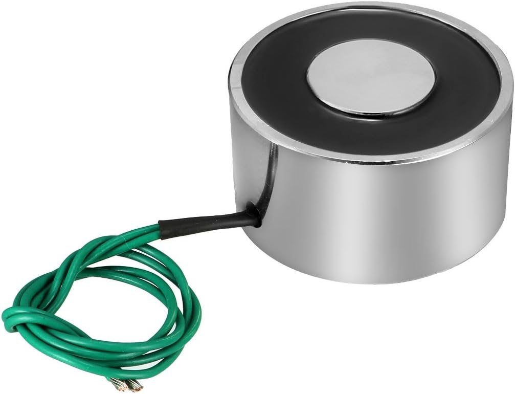 DC12V 50KG Force Eelectric Lifting Magnet Electromagnet Solenoid Lift Holding 50mm x 27mm