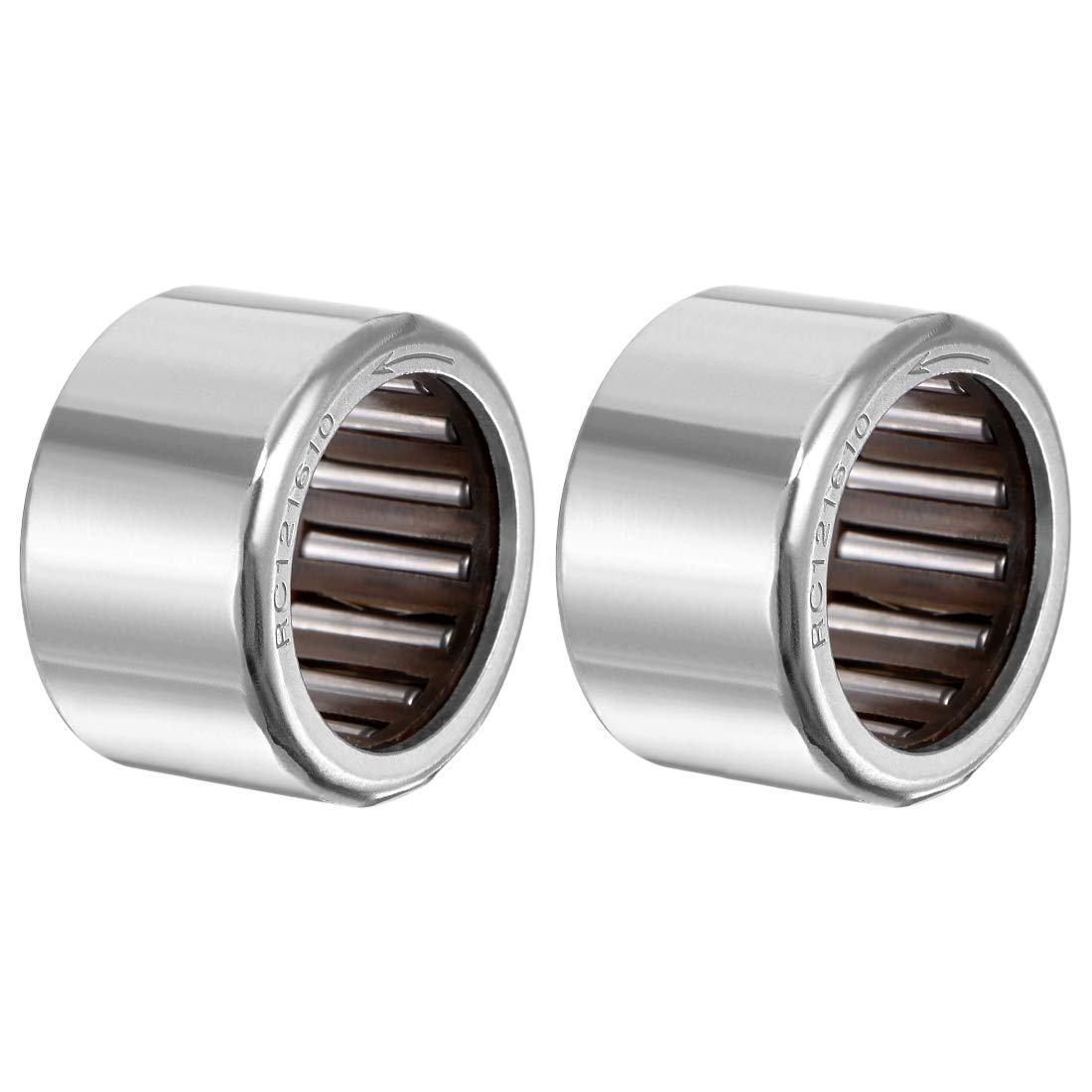 RC121610 Needle Roller Bearings, One Way Bearing, 3/4" Bore 1" OD 5/8" Width 2pcs