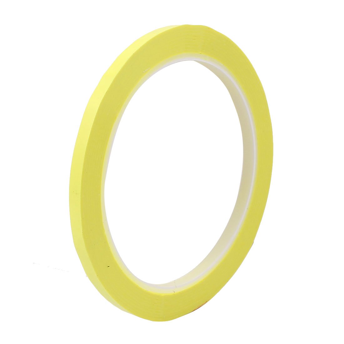 1Pcs 5mm Single Sided Strong Self Adhesive Mylar Tape 50M Length Yellow