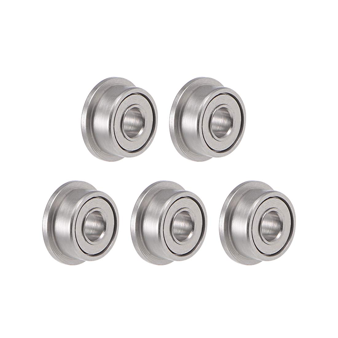MF52ZZ Flange Ball Bearing 2x5x2.5mm Bearings 5pcs
