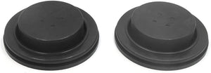 2Pcs 80mm Dia Rubber Housing Seal Cap Dust Cover for Car LED HID Headlight